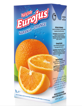 imagen de Néctar de Naranja sin azúcar EUROJUS